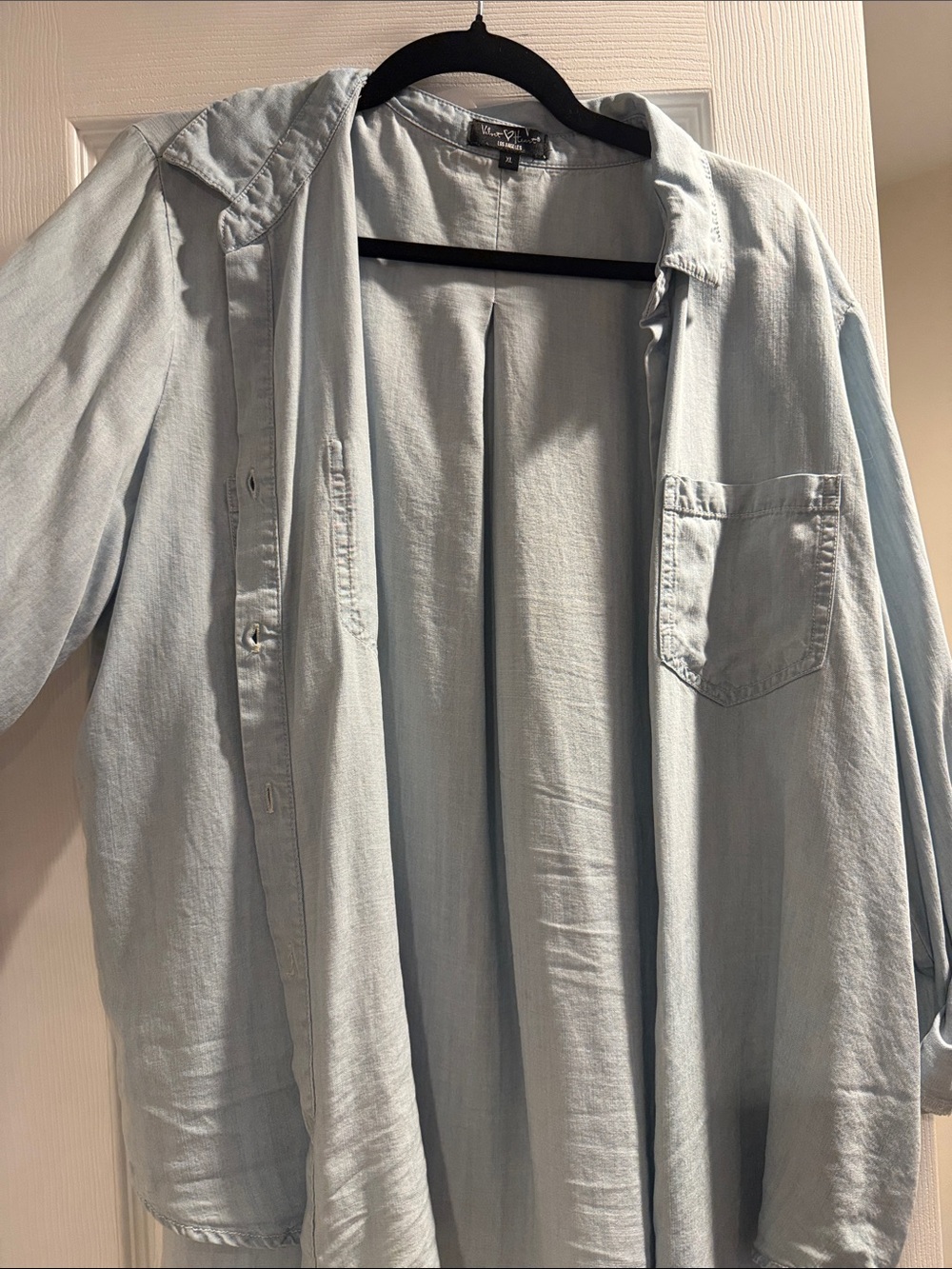 Velvet Heart Light Blue Button-Down Shirt